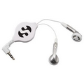 Retractable Stereo Ear Buds